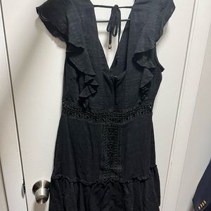 Francesca’s black dress, size L, only worn twice